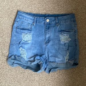 Womens jeans shorts medium